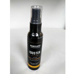 MANSCAPED® The Foot Duster™, Mens Cooling Foot Deodorant Spray 2 Oz / 60 ml New